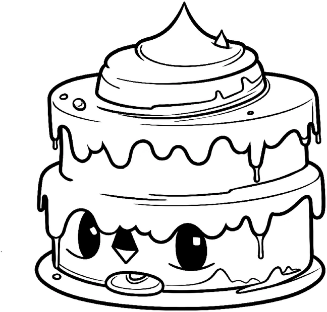 suesser-kuchen-mit-gesicht-und-glasur