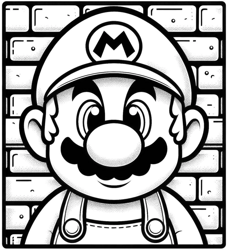 super-mario-ausmalvorlage