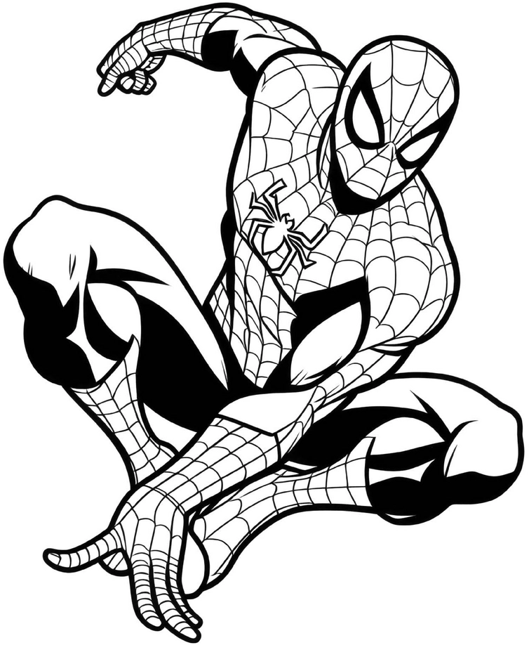 superheld-dynamisches-ausmalbild-mit-netzanzug