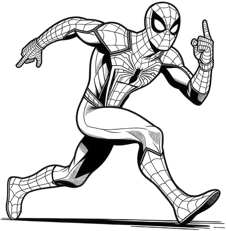 superheld-im-sprint-ausmalvorlage