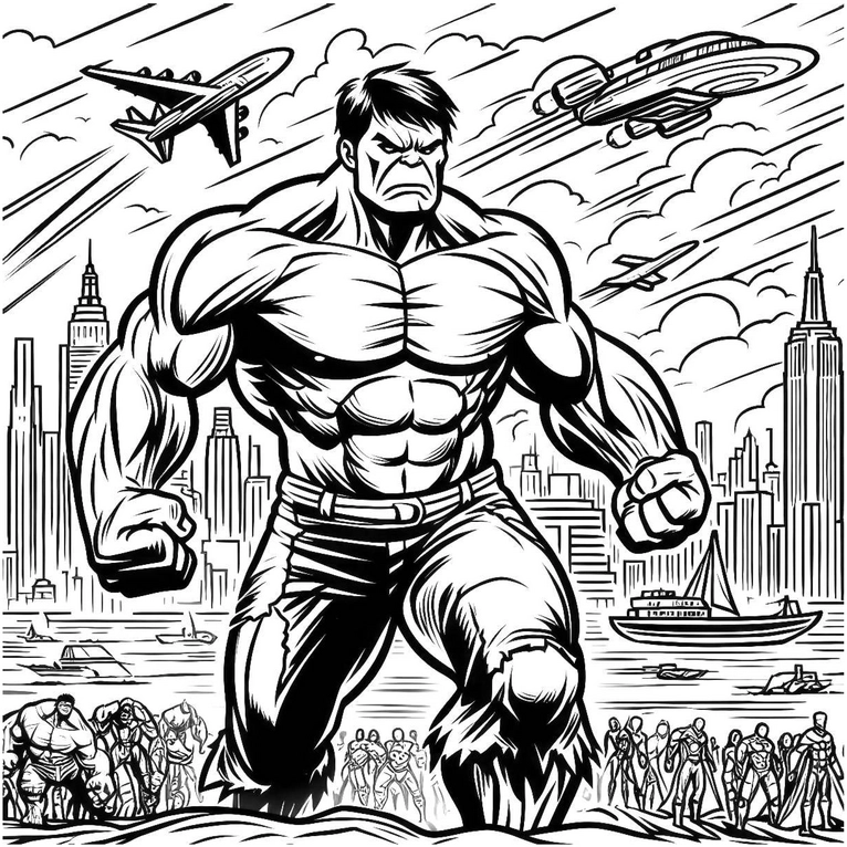 superheld-in-stadt-ausmalvorlage