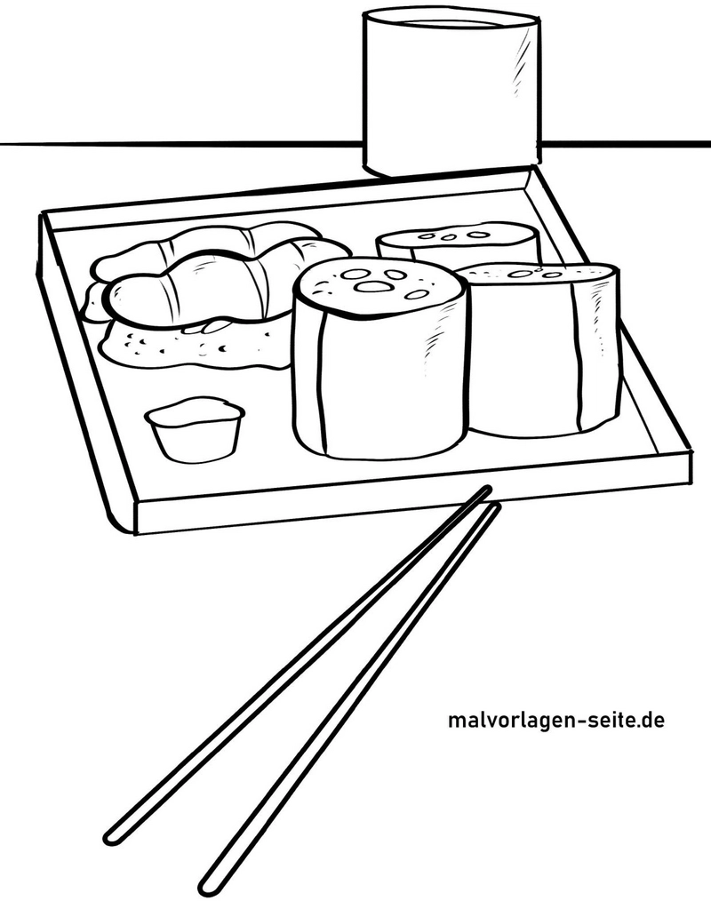 sushi-platte-ausmalvorlage-fuer-kinder