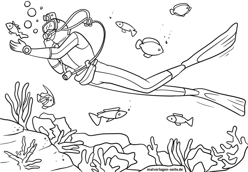 taucher-unterwasser-malen-vorlage