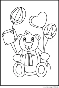 teddy-mit-ballons-und-geometrischen-formen