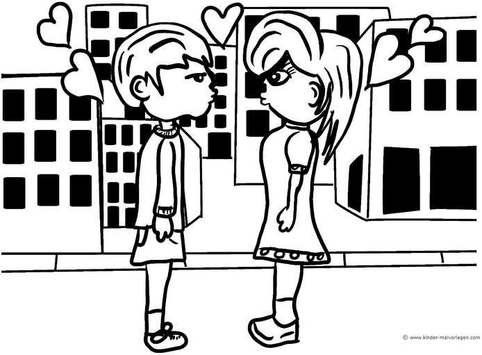 teenager-liebe-in-der-stadt-malvorlage