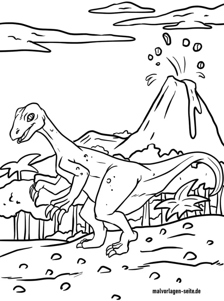 therizinosaurus-ausmalvorlage-dinosaurier-kreativ-gestalten