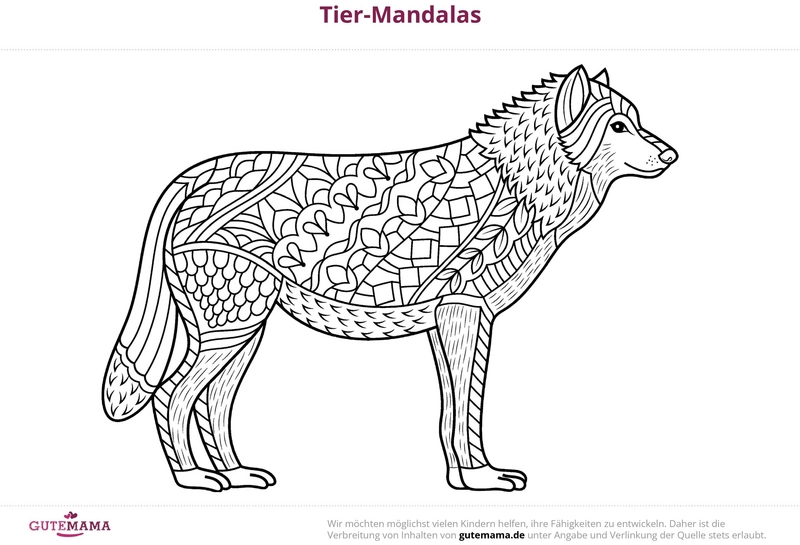 tier-mandala-wolf-ausmalvorlage