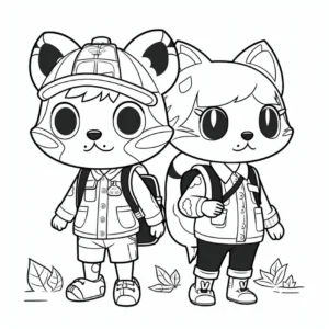 tierische-charaktere-abenteuer-malen