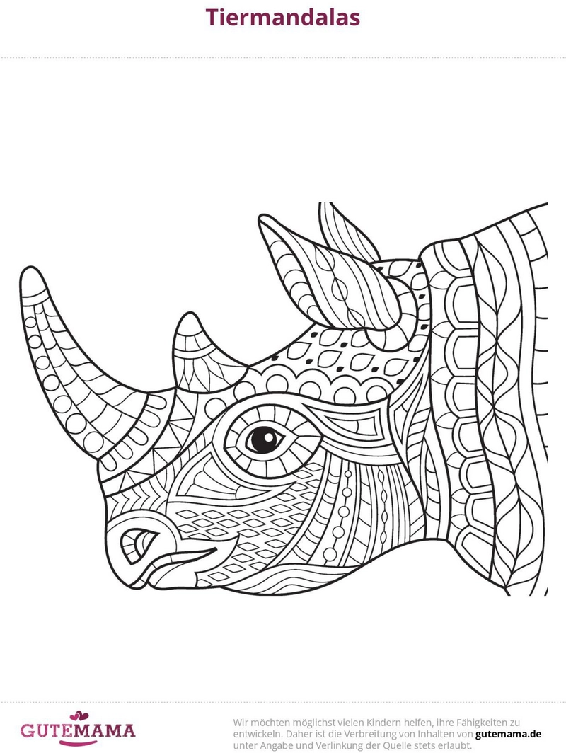 tiermandala-rhinoceros-ausmalen