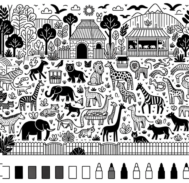 tierwelt-bauernhof-ausmalvorlage