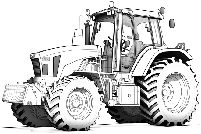 traktor-ausmalvorlage-fuer-kinder-auf-bauernhof