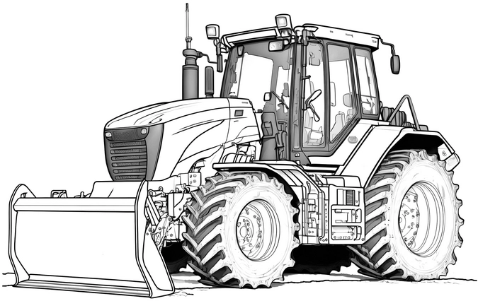 traktor-ausmalvorlage-kreativ-gestalten