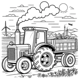 traktor-in-der-natur-mit-pflanzen-und-windraedern