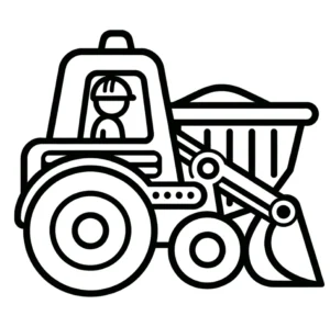 traktor-mit-fahrer-ausmalbild-kostenlos