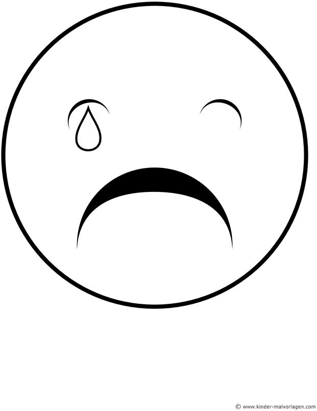 trauriges-smiley-gesicht-ausmalvorlage
