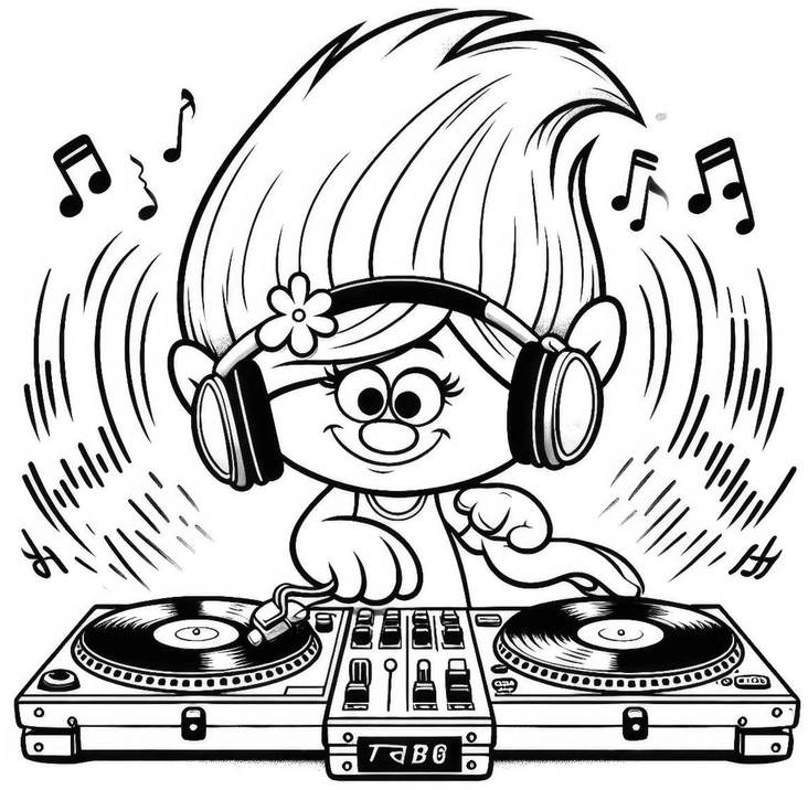 troll-am-dj-pult-mit-musiknoten