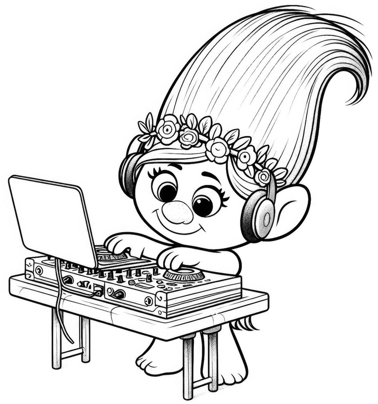 troll-dj-mit-laptop-und-musikpult