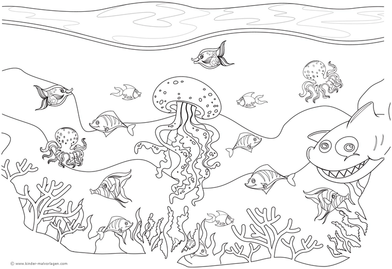 unterwasserwelt-mit-fischen-und-quallen