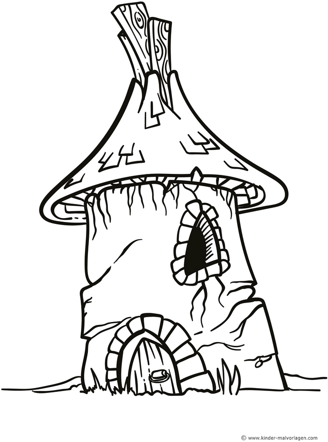 verwunschener-turm-ausmalvorlage