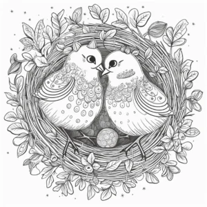 voegel-im-nest-mit-pflanzen-und-eiern