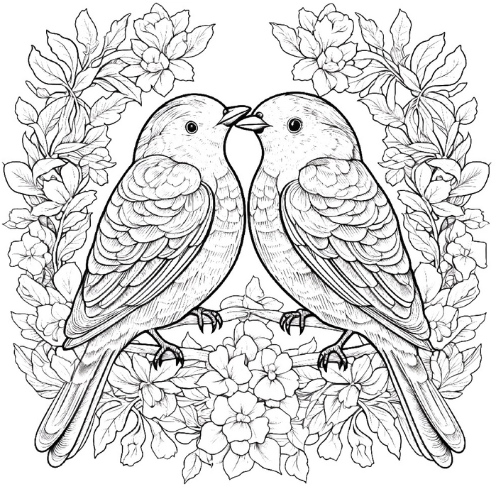 voegel-in-blumenrahmen-ausmalen