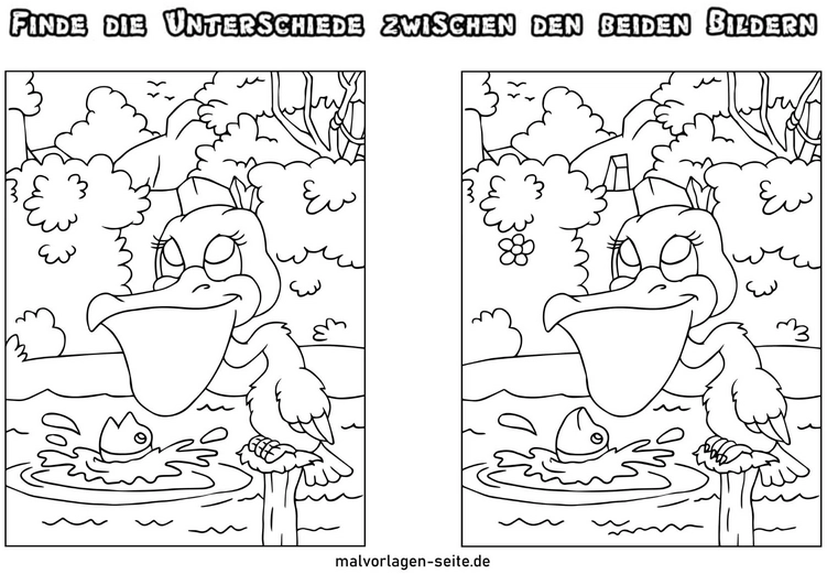 vogel-und-fisch-unterschiede-finden