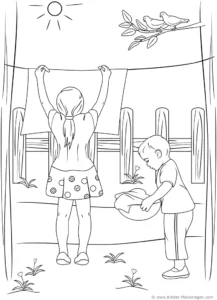 waesche-aufhaengen-mit-kindern