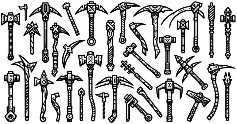 waffen-malen-fantasy-abenteuer