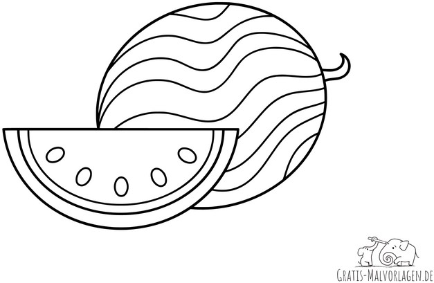wassermelone-vorlage-ausmalen