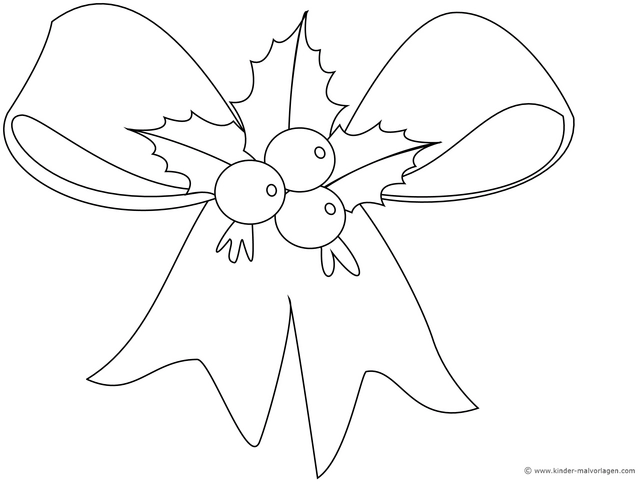 weihnachts-schleife-mistelzweig-beeren