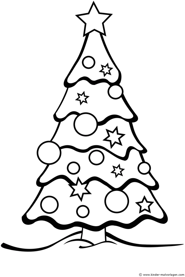weihnachtsbaum-festlich-geschmueckt-malvorlage