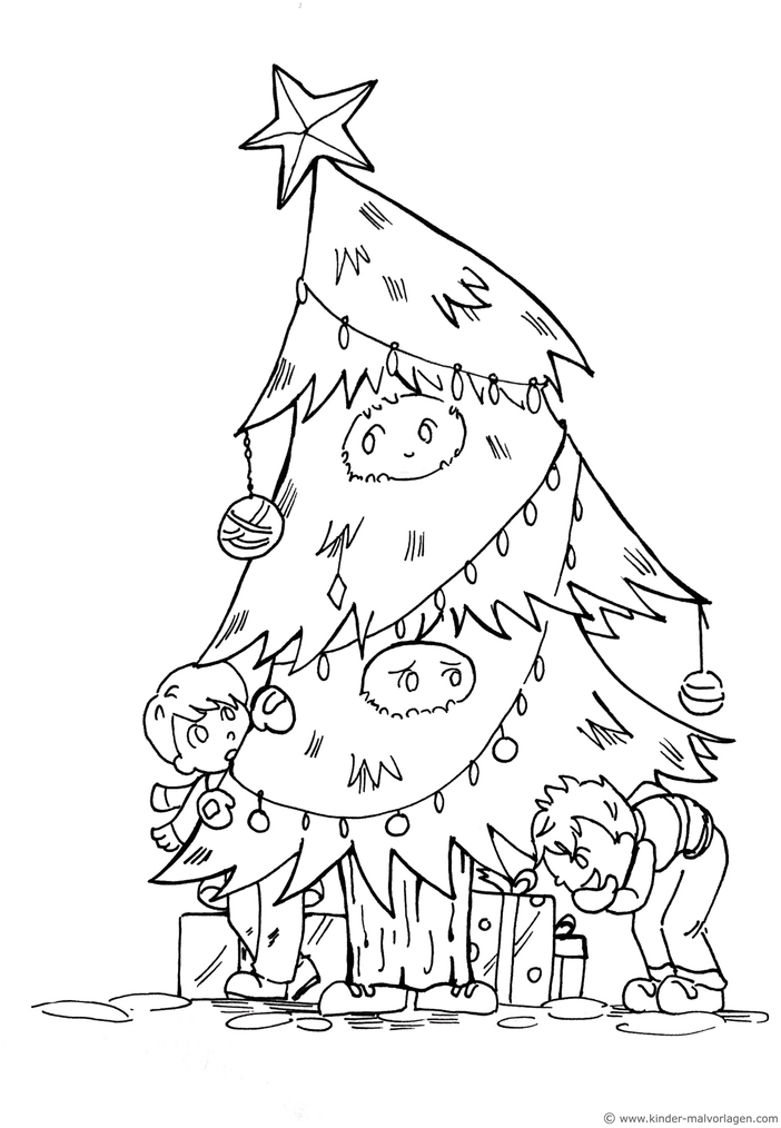 weihnachtsbaum-mit-kindern-und-geschenken