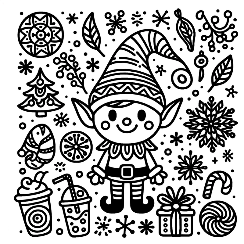 weihnachtselffestliche-motive-malen