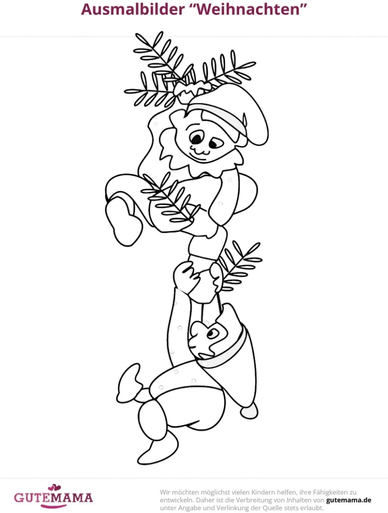 weihnachtsfiguren-mit-tannenzweigen