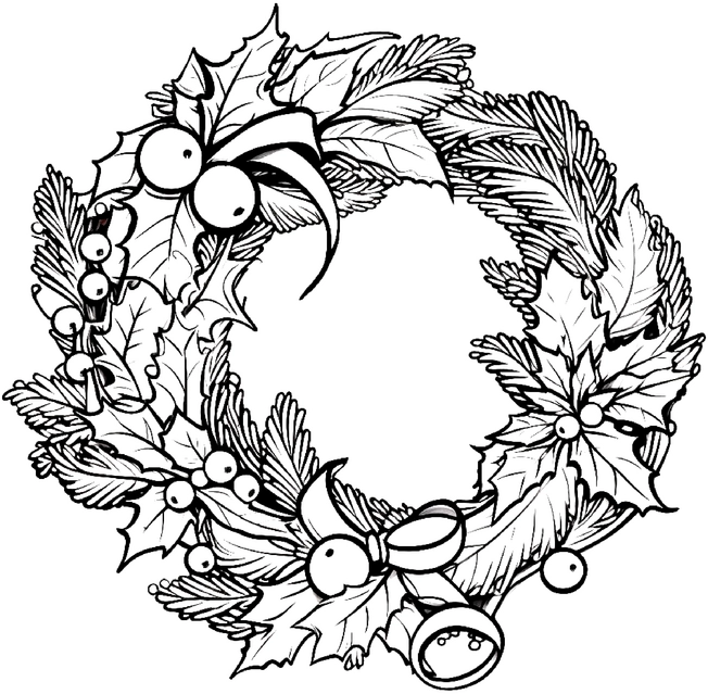 weihnachtskranz-ausmalvorlage-festliche-motive