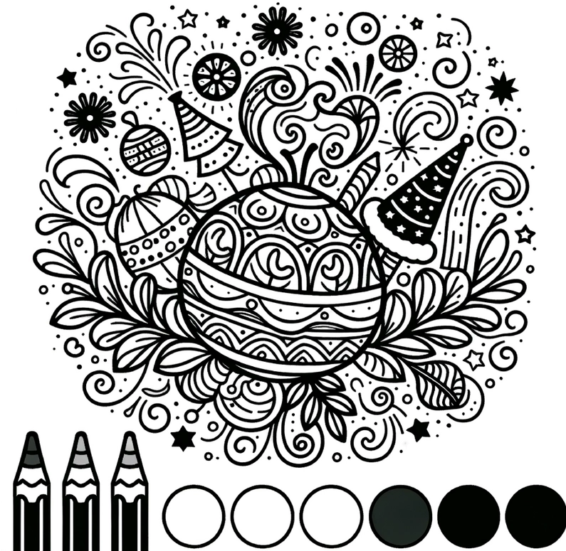 weihnachtskugeln-und-tannenbaeume-ausmalvorlage