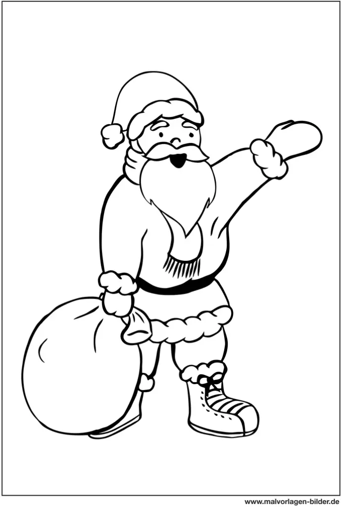 weihnachtsmann-malvorlage-ausmalbilder