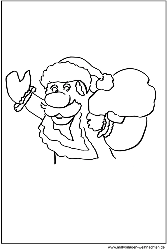 weihnachtsmann-mit-winken-malvorlage