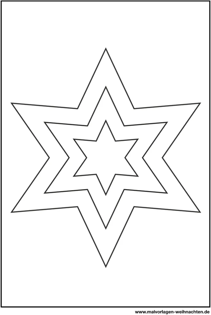 weihnachtsstern-geometrisch-malen-vorlage
