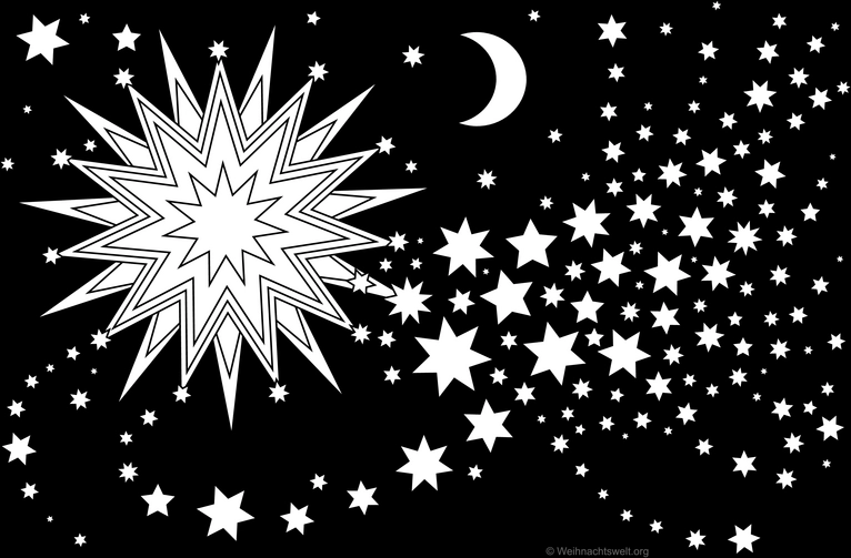 weihnachtsstern-nachthimmel-malen