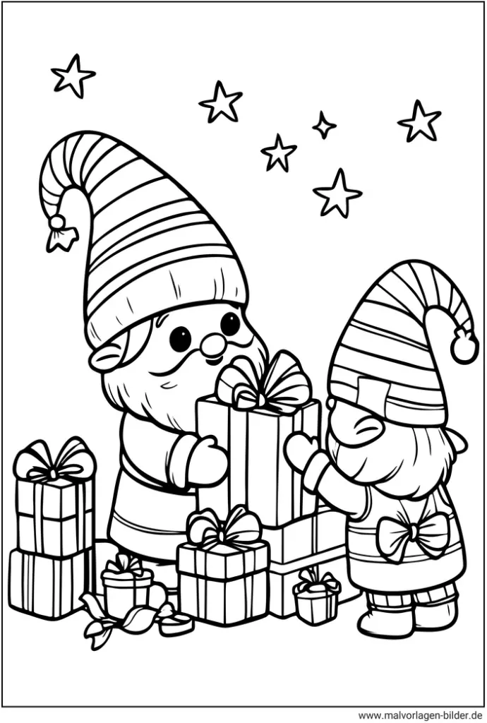 weihnachtswichtel-geschenke-auspacken