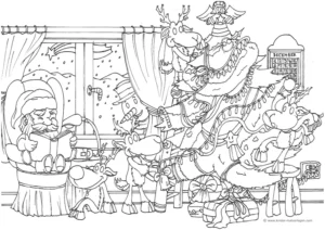 weihnachtswohnzimmer-mit-weihnachtsmann-und-rentieren