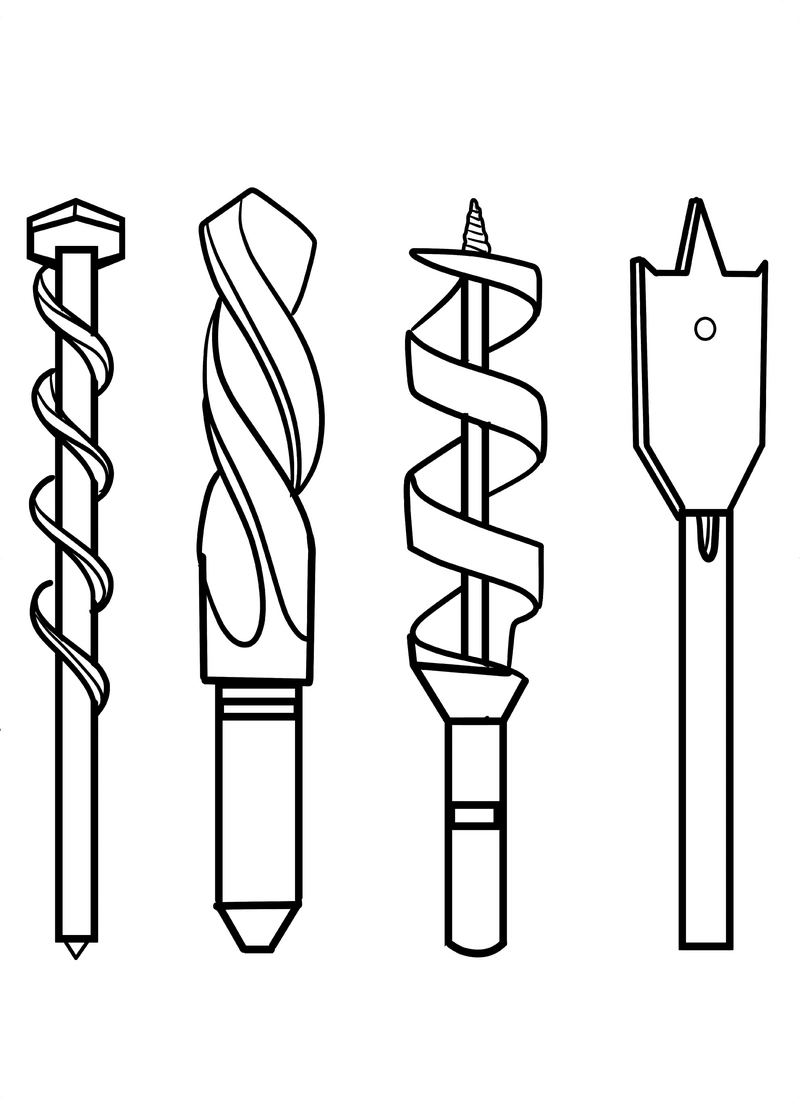 werkzeuge-bohrer-schraubendreher-ausmalvorlage