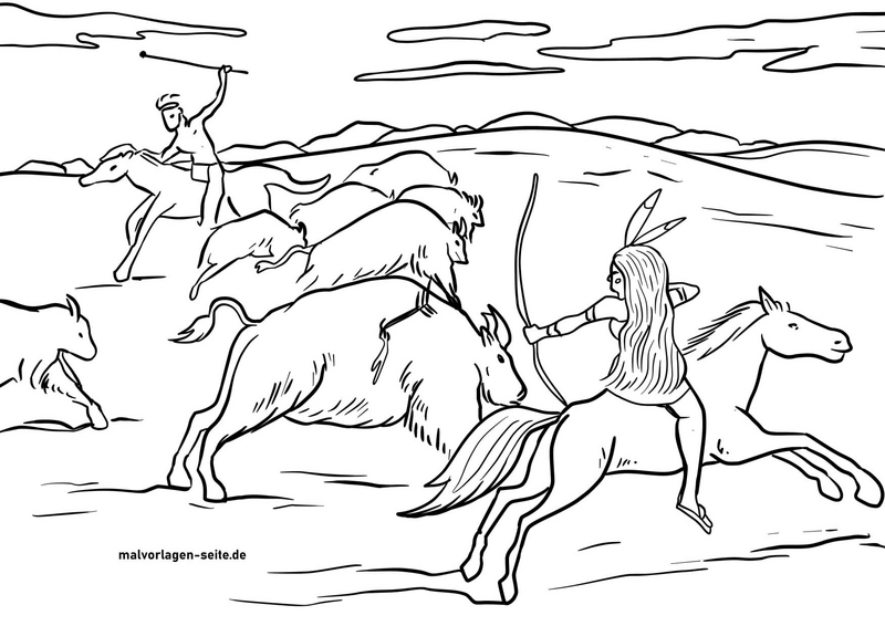 wilder-westen-reiter-und-tiere