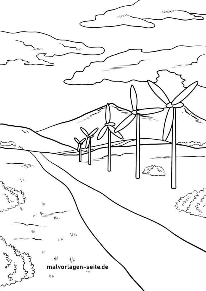 windkraft-mit-windraedern-in-einer-idyllischen-landschaft