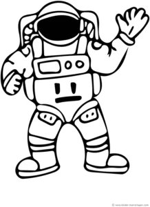 winkender-astronaut-malvorlage-kreativ-ausmalen