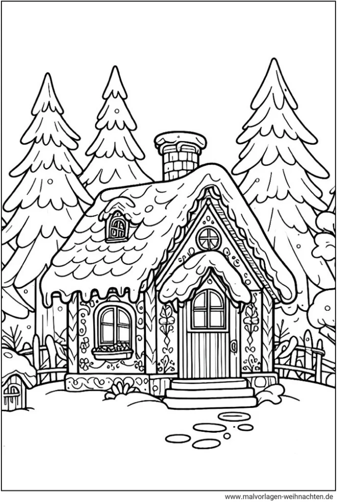 winterhaus-ausmalvorlage-zauberhaft-gemütlich
