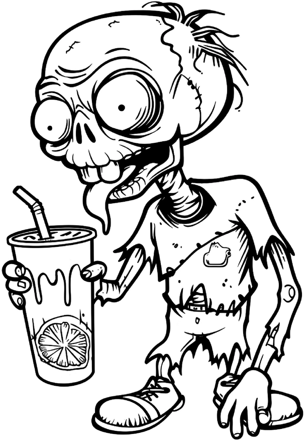 witziger-zombie-mit-getraenk