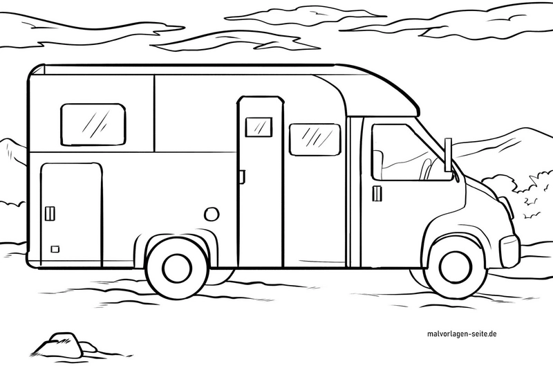 wohnmobil-in-der-natur-ausmalvorlage