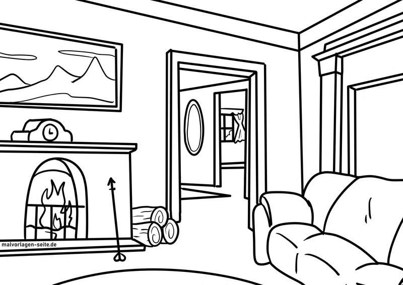 wohnzimmer-mit-kamin-und-sofa